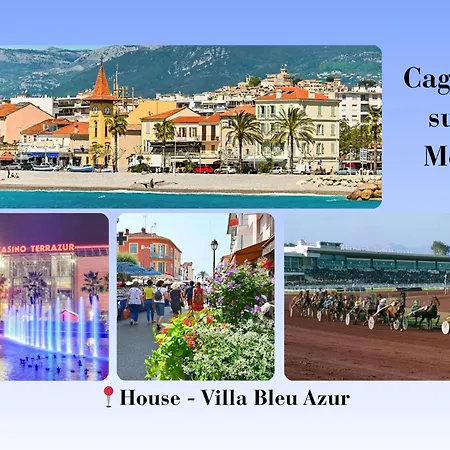 Bleu Azur - Elegance Privee Avec Vue & Montagne וילה *