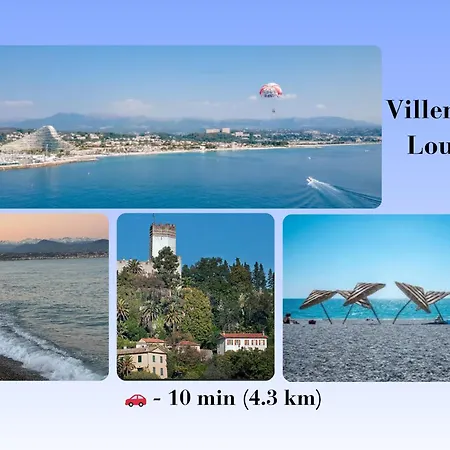 Bleu Azur - Elegance Privee Avec Vue & Montagne